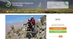 Desktop Screenshot of conservationmeasures.org